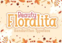 Beauty Floralita Font - Featured Image