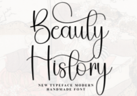 Beauty History Font - Featured Image