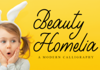 Beauty Homelia Font - Featured Image