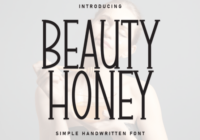 Beauty Honey Font - Featured Image