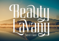 Beauty Lavany Font - Featured Image