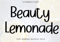 Beauty Lemonade Font - Featured Image