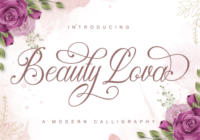 Beauty Lova Font - Featured Image