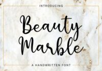 Beauty Marble Font - Featured Image