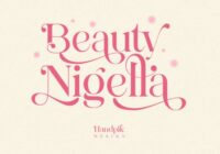 Beauty Nigella Font - Featured Image