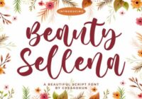 Beauty Sellena Font - Featured Image