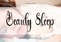 Beauty Sleep Font - Featured Image