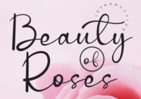 Beauty of Roses Font - Featured Image