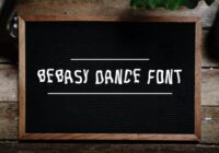 Bebasy Dance Font - Featured Image