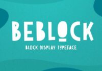 Beblock Font - Featured Image