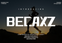 Becaxs Font - Featured Image
