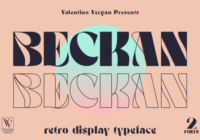 Beckan Font - Featured Image