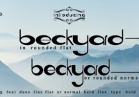 Beckyard Font - Featured Image