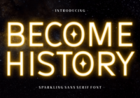 Become History Font - Featured Image