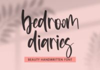 Bedroom Diaries Font - Featured Image