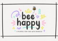 Bee Happy Duo Font - Featured Image