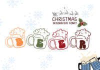 Beer Christmas Font - Featured Image