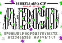 Beetle Army Font - Featured Image