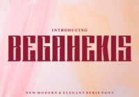 Begahekis Font - Featured Image