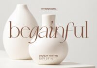 Begainful Font - Featured Image