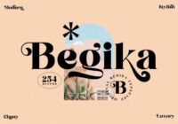 Begika Font - Featured Image