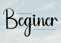 Beginer Font - Featured Image