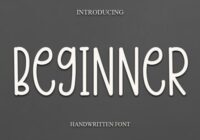 Beginner Font - Featured Image