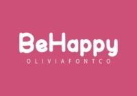 Behappy Font - Featured Image