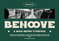 Behoove Font - Featured Image