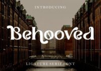 Behooved Font - Featured Image