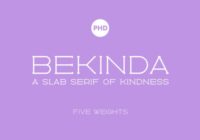 Bekinda Font - Featured Image