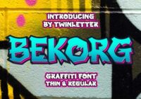Bekorg Font - Featured Image
