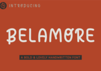 Belamore Font - Featured Image