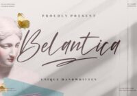 Belantica Font - Featured Image