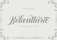 Belanttara Font - Featured Image