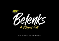 Belenks Font - Featured Image