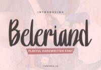 Beleriand Font - Featured Image