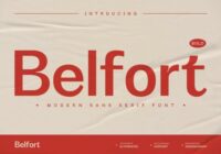 Belfort Bold Font - Featured Image