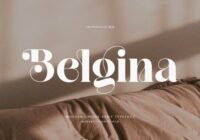 Belgina Font - Featured Image