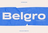 Belgro Font - Featured Image
