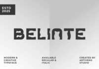 Belinte Font - Featured Image