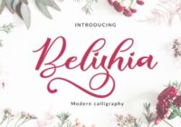 Belishia Font - Featured Image