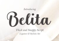 Belita Font - Featured Image