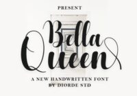 Bella Queen Font - Featured Image