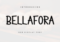 Bellafora Font - Featured Image