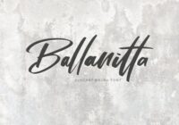 Bellanitta Font - Featured Image