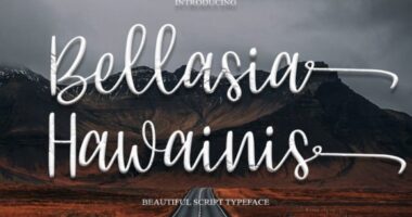 Bellasia Hawainis Font - Featured Image