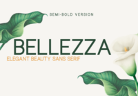 Bellezza Semi-Bold Font - Featured Image