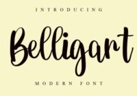 Belligart Font - Featured Image
