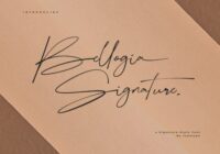 Bellogia Signature Font - Featured Image